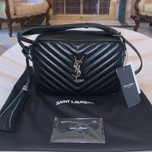 NWT! MAKE AN OFFER! Authentic Saint Laurent Lou Camera Bag/Crossbody Bag
